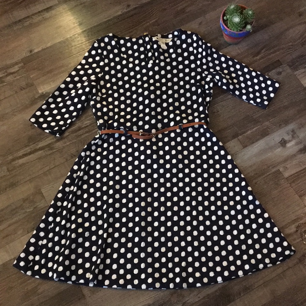 Yumi Polka Dotted Dress